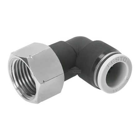 Push-In L-Fitting QBLF-1/4-3/16-U